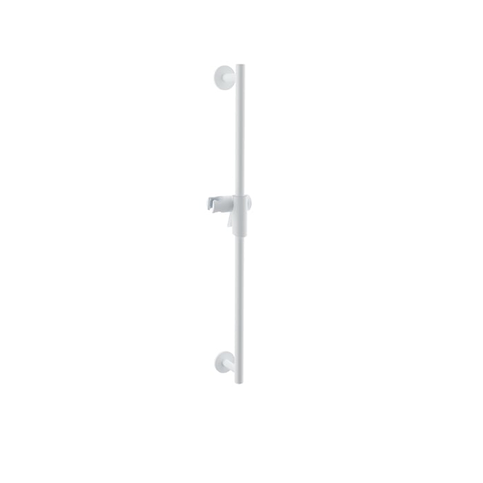 Baril Shower Bar with Slider BGL-2070-50 in White
