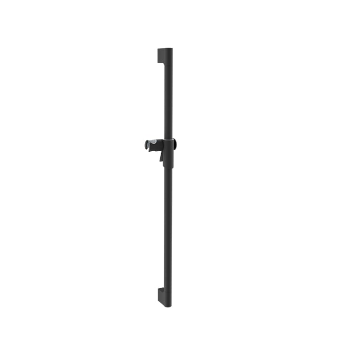 Baril Shower Bar with Slider BGL-2580-50 in Matte Black