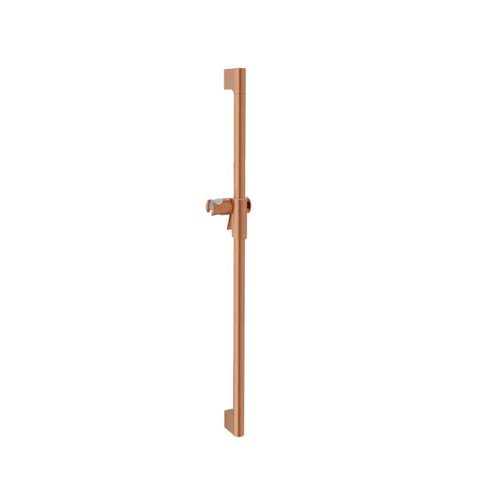 Baril Shower Bar with Slider BGL-2580-50 in Satin Copper