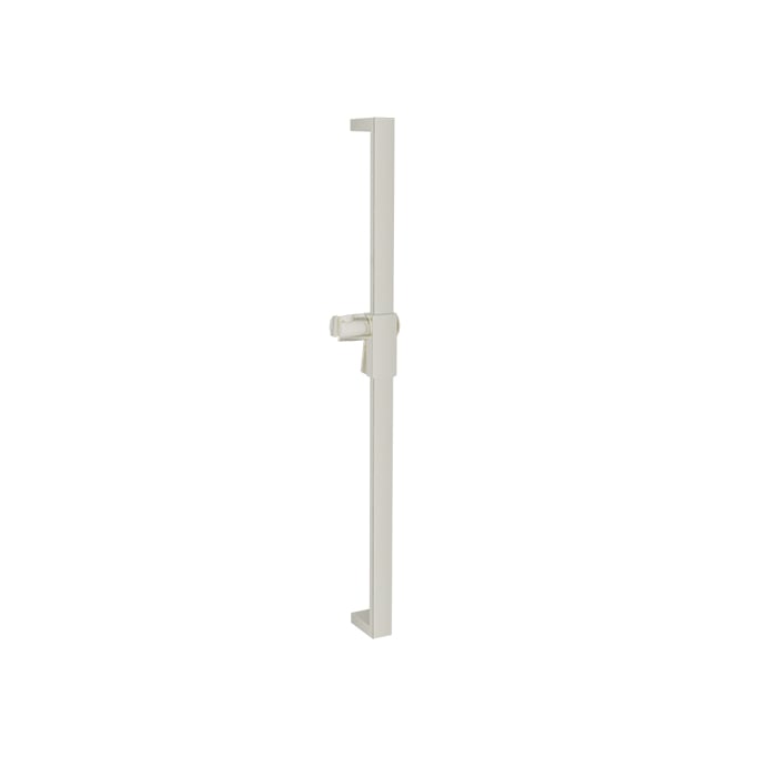 Baril Shower Bar with Slider BGL-3070-50 in Brushed Nickel