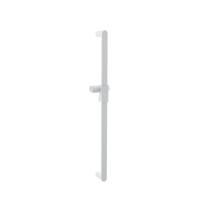 Baril Shower Bar with Slider BGL-3080-50 in White