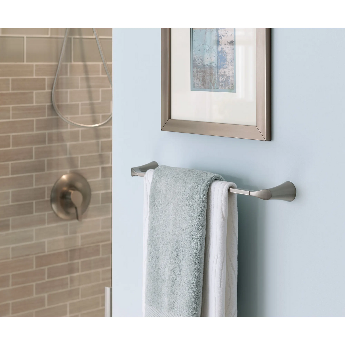 Moen Danika 18" Towel Bar BH2918 in Brushed Nickel (BH2918BN) - view 3