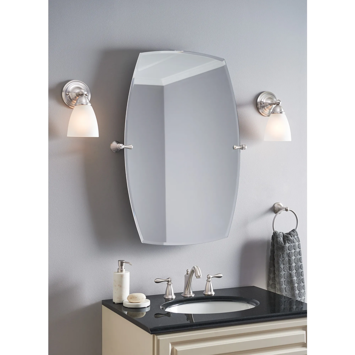 Moen Sage Towel Ring DN6886 in Brushed Nickel (DN6886BN) - view 2