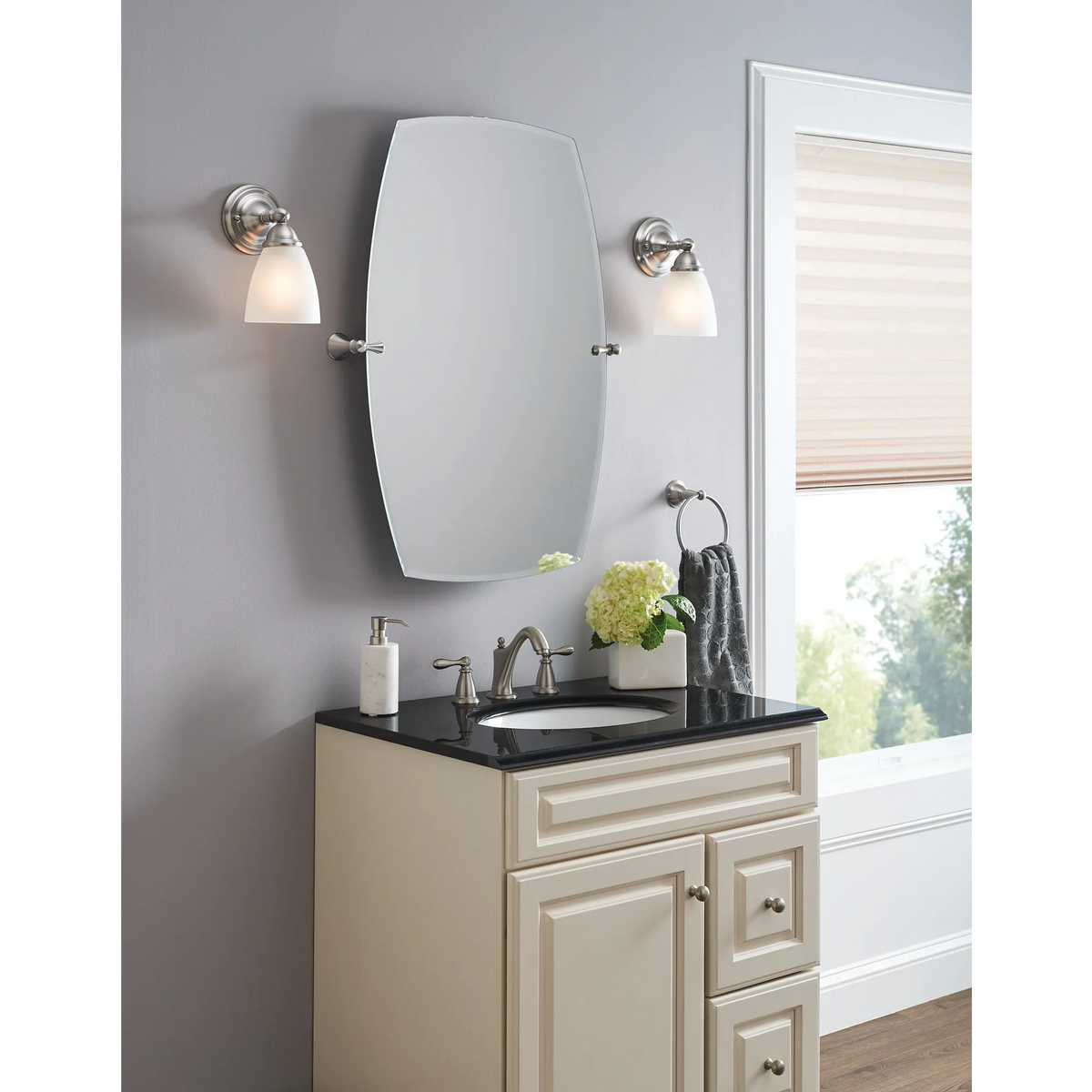 Moen Sage Towel Ring DN6886 in Brushed Nickel (DN6886BN) - view 3