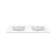 Kube Bath 60" Reinforced Acrylic Composite Sink For Balli, Nudo - White (BN1510DSink)