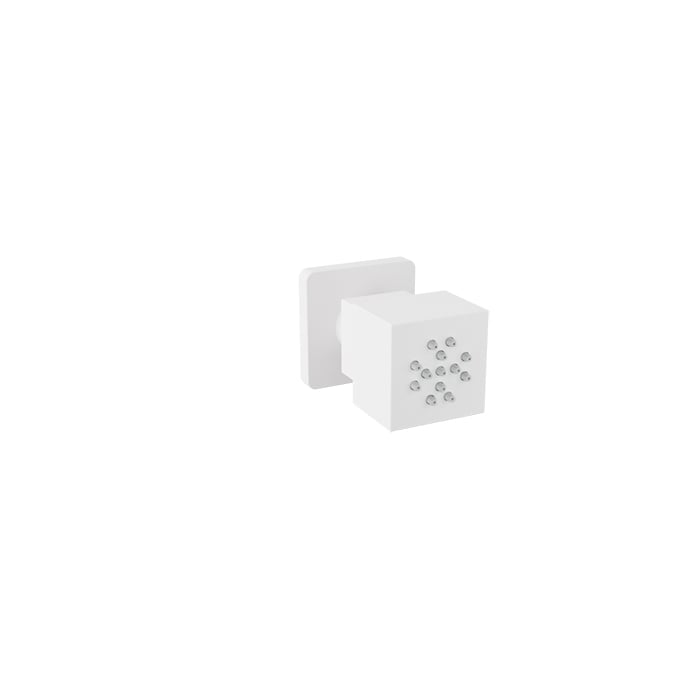 Baril Square Lateral Body Jet BOD-5004-02 in White