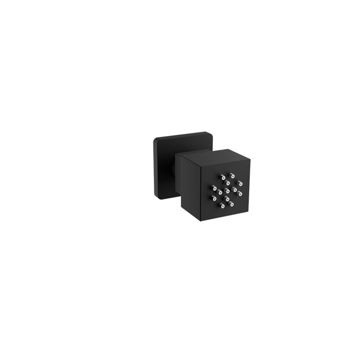 Baril Square Lateral Body Jet BOD-5004-02 in Matte Black
