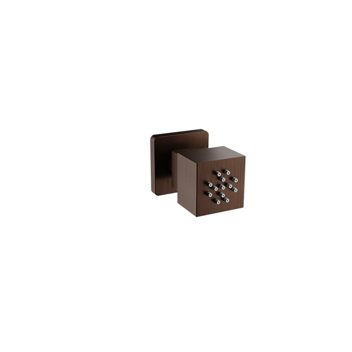 Baril Square Lateral Body Jet BOD-5004-02 in Venetian Bronze