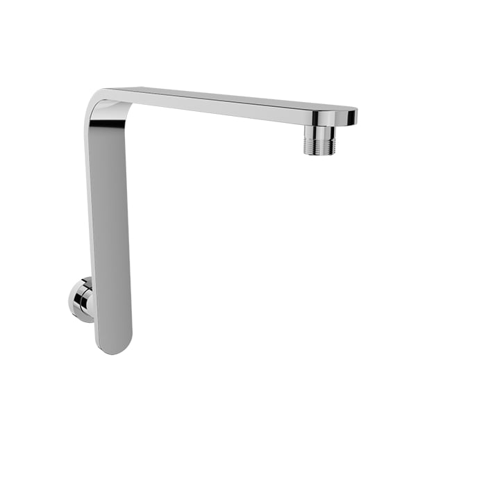 Baril 15" L-Shaped Wall-Mounted Shower Arm BRA-1409-02 in Chrome
