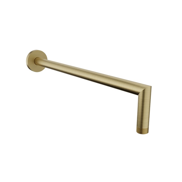 Baril 16" Wall-Mounted Shower Arm BRA-1612-66 in Satin Brass