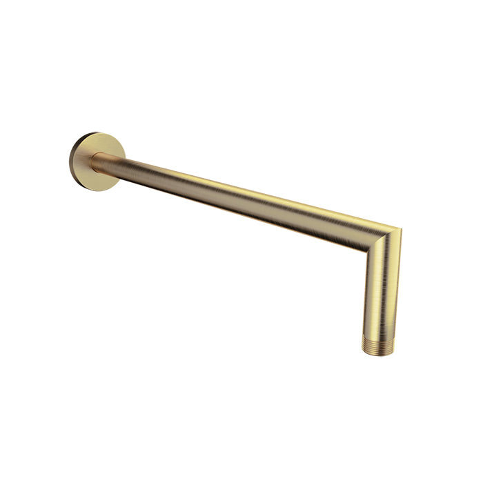 Baril 16" Wall-Mounted Shower Arm BRA-1612-66 in Warm Gold