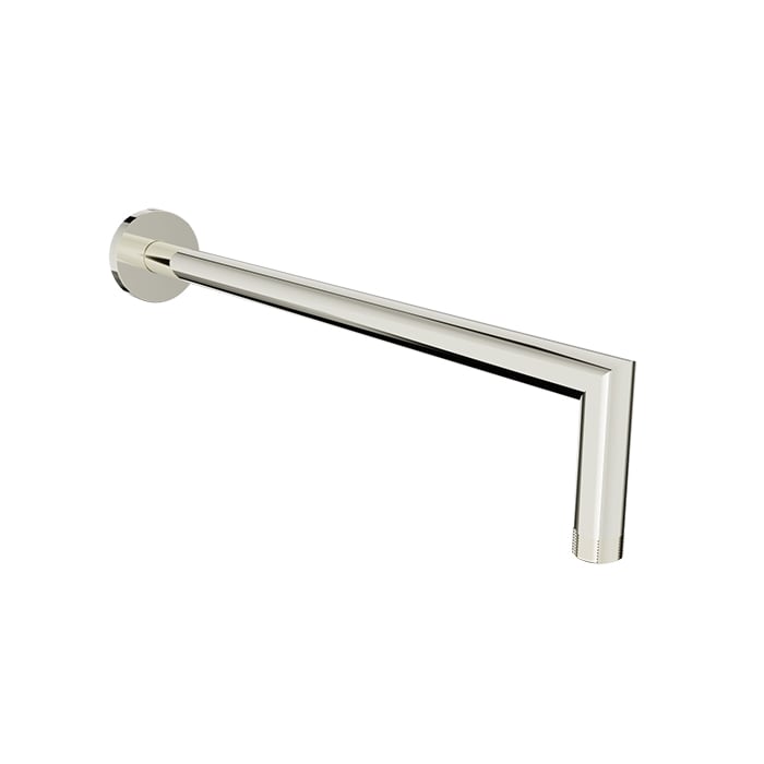 Baril 16" Wall-Mounted Shower Arm BRA-1612-66 in Polished Nickel