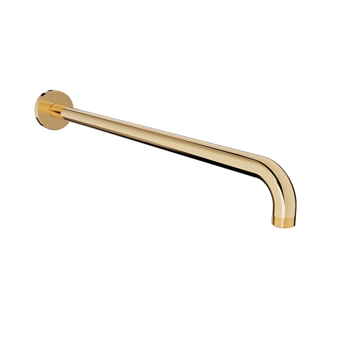 Baril 18" Wall-Mounted Shower Arm BRA-1812-02 in Gold