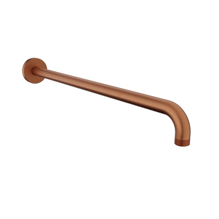 Baril 18" Wall-Mounted Shower Arm BRA-1812-02 in Satin Copper