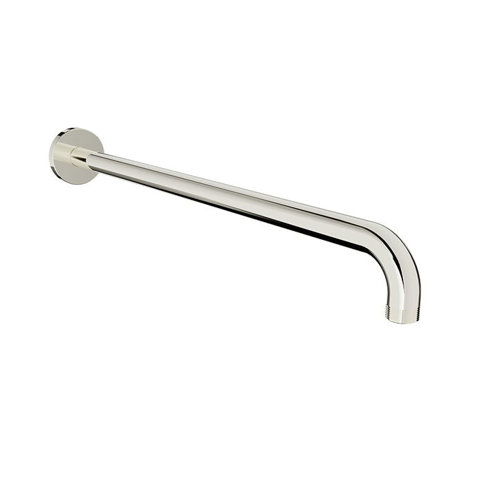 Baril 18" Wall-Mounted Shower Arm BRA-1812-02 in Polished Nickel
