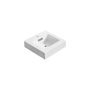 Kube Bath Bliss 16'' Sink for Bliss, Cisco and Hause - White (BSL16-SINK)