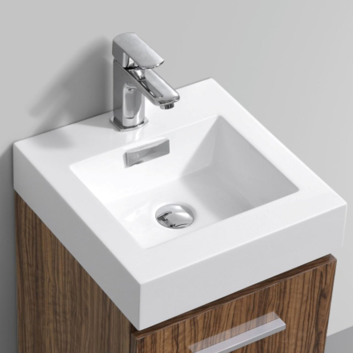 Kube Bath Bliss 16'' Sink for Bliss, Cisco and Hause - White (BSL16-SINK) view 2