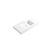Kube Bath Bliss 36'' Sink for Bliss, Cisco and Hause - White (BSL36-SINK)