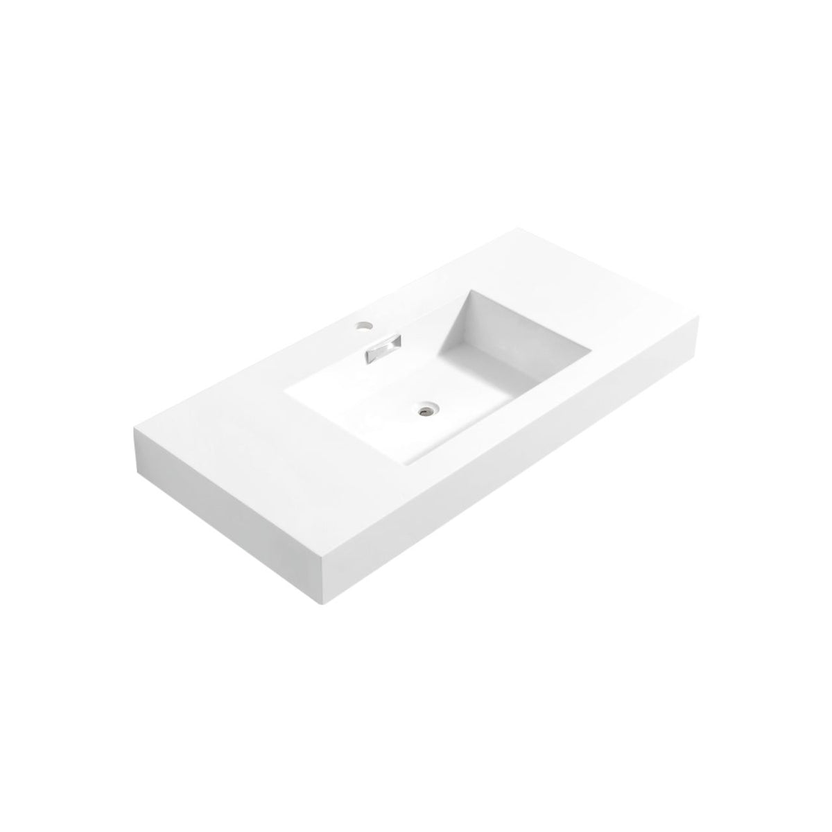 Kube Bath Bliss 40'' Sink for Bliss, Cisco and Hause - White (BSL40-SINK)