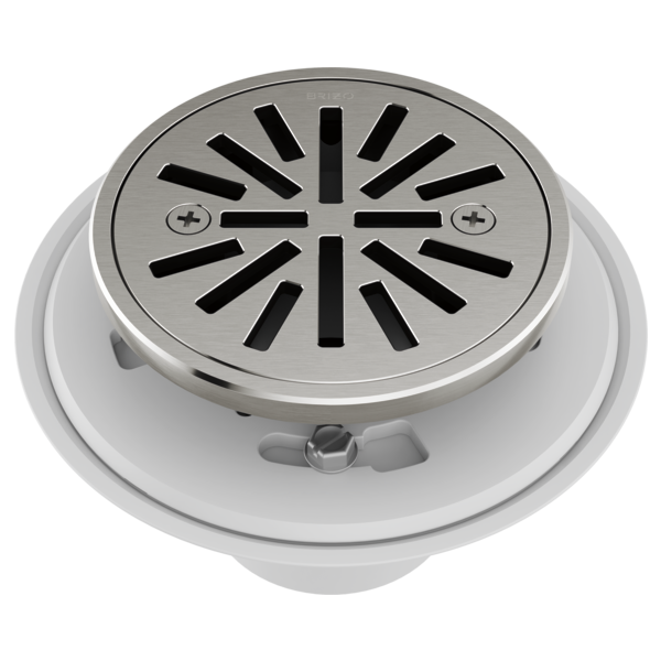 Brizo 4" Tile-In Round Shower Drain BT061414-NK - Plumbing Market