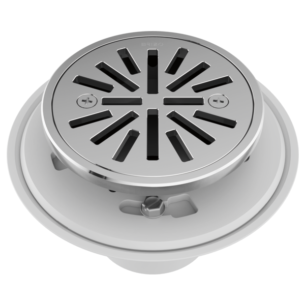Brizo 4" Tile-In Round Shower Drain BT061414-PC - Plumbing Market