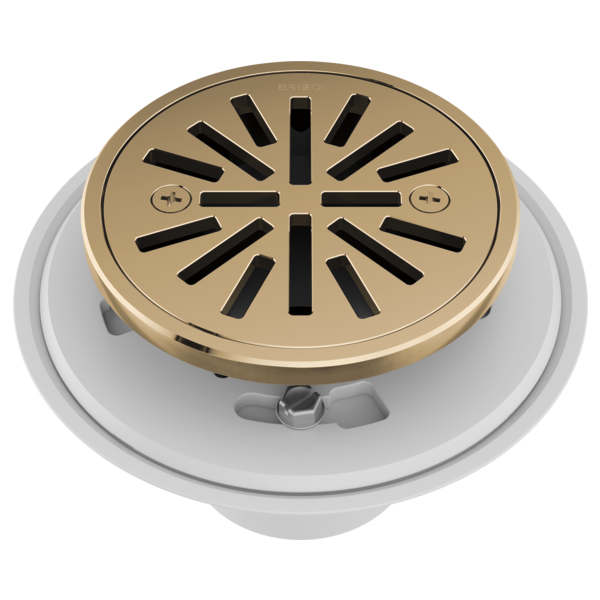 Brizo 4" Tile-In Round Shower Drain BT061414-PG - Plumbing Market
