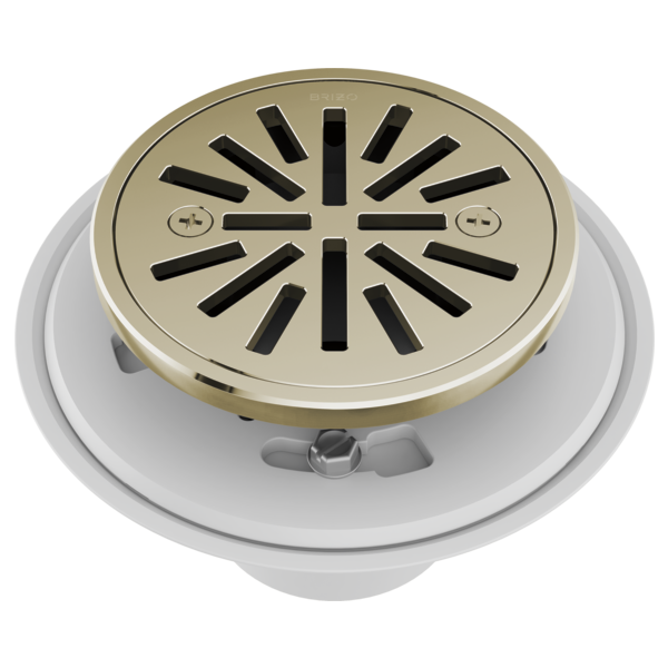 Brizo 4" Tile-In Round Shower Drain BT061414-PN - Plumbing Market