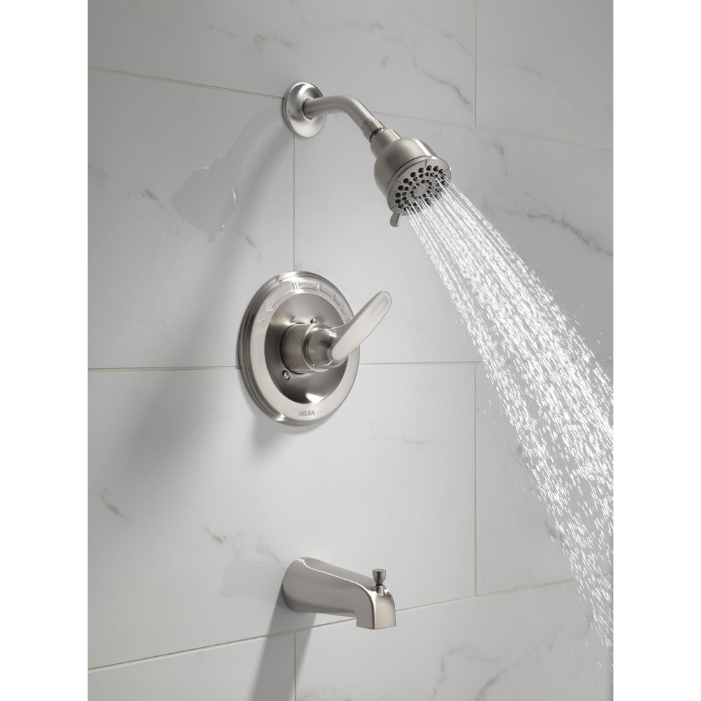 Delta Foundations Shower Faucet - Stainless Steel