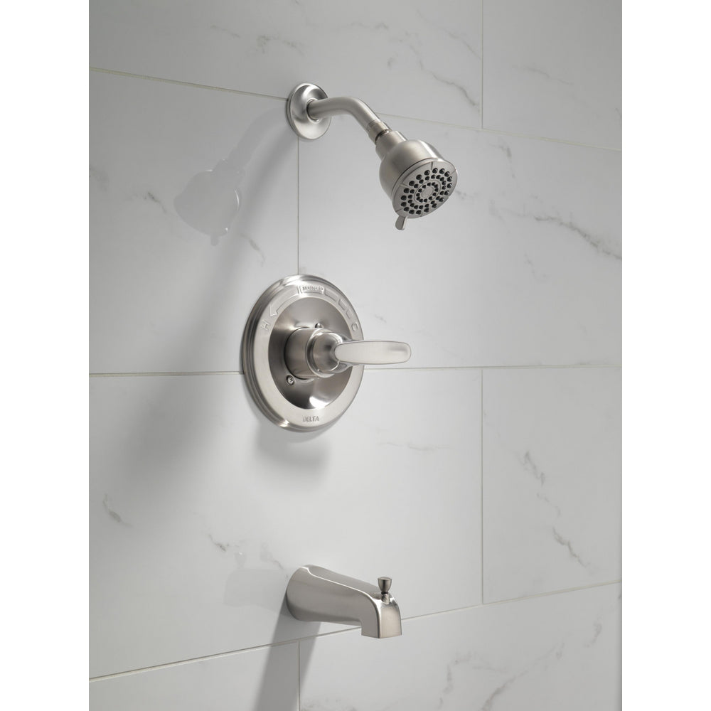 Delta Foundations Shower Faucet - Stainless Steel