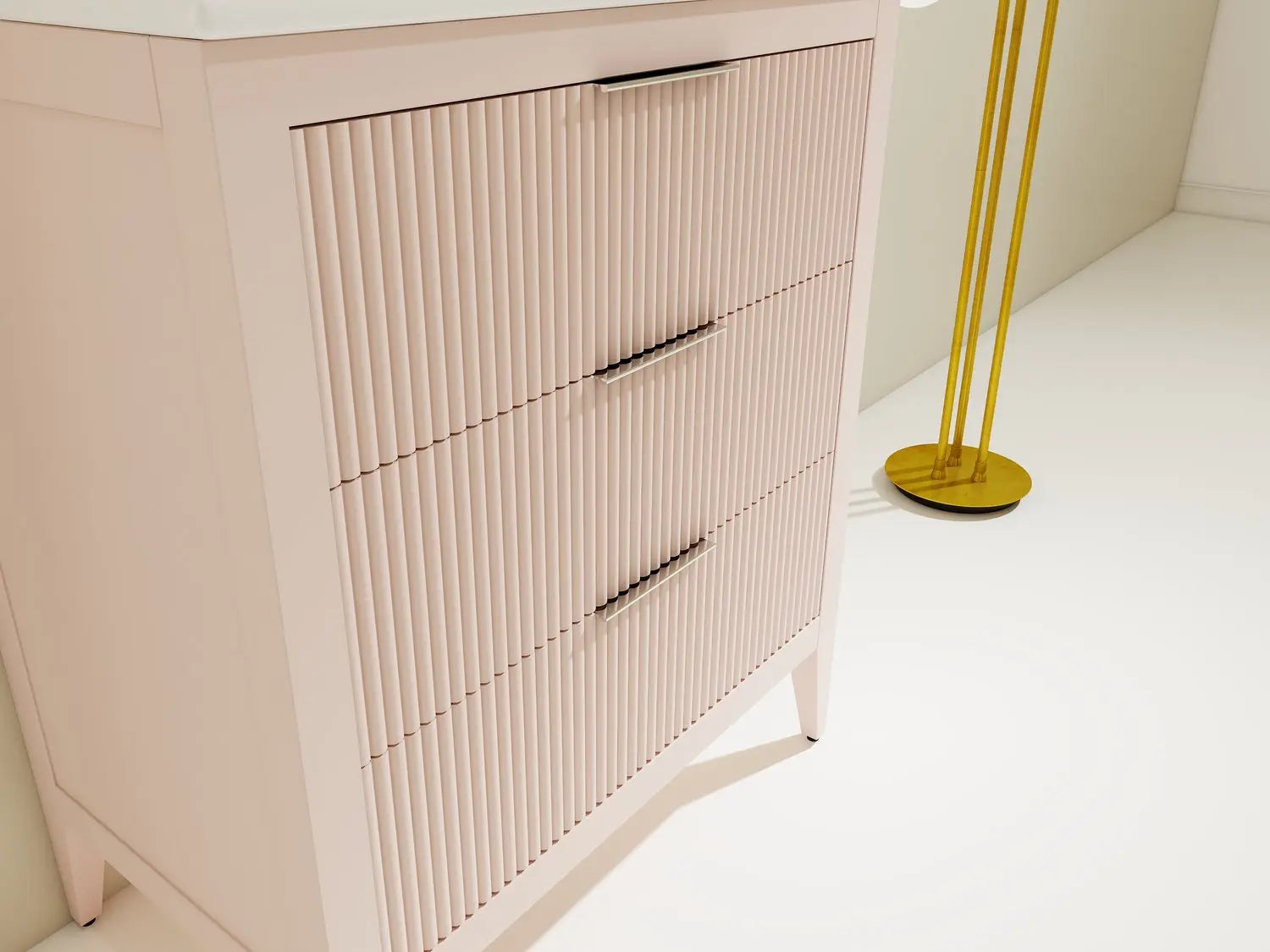 Bagno Italia Aria Free Standing Bathroom Vanity Porcelain Countertop - Plumbing Market