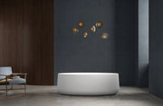 Bagno Italia Atlantis 67 Inch One Piece Free Standing Bathtub White - Plumbing Market