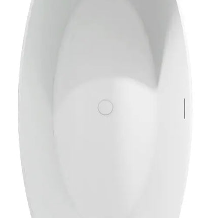 Bagno Italia Atlantis 67 Inch One Piece Free Standing Bathtub White - Plumbing Market