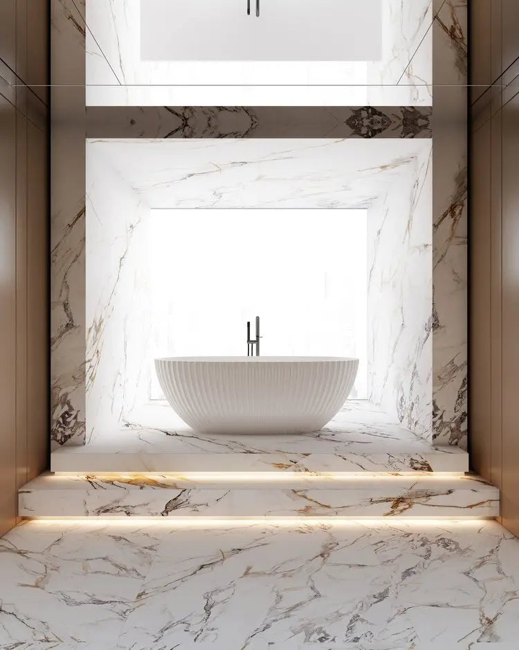 Bagno Italia Bianca One Piece Free Standing Bathtub White - Plumbing Market