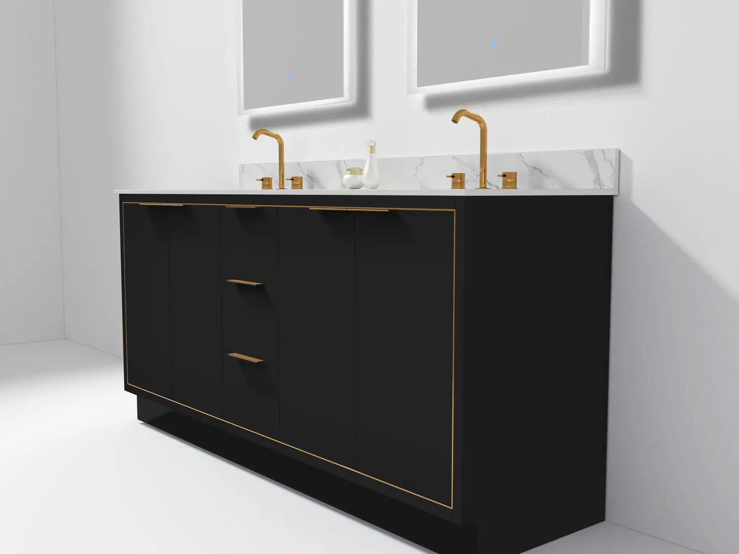 Bagno Italia Grande Free Standing Double Sink Bathroom Vanity - Plumbing Market