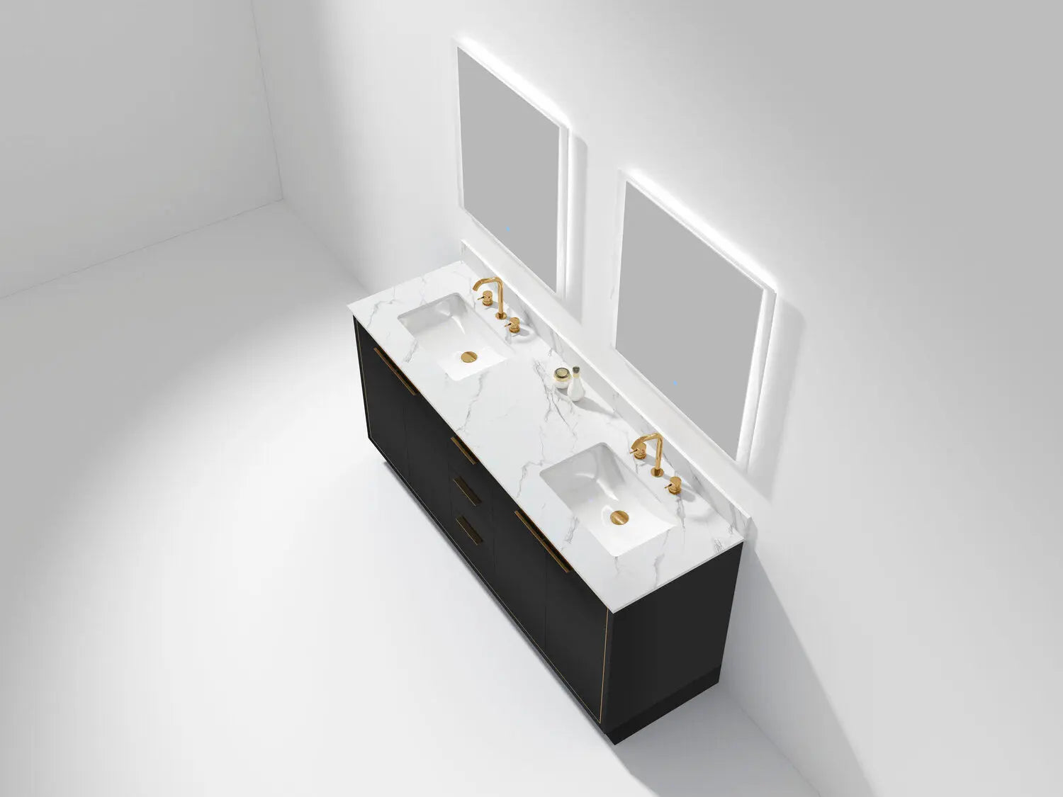 Bagno Italia Grande Free Standing Double Sink Bathroom Vanity - Plumbing Market