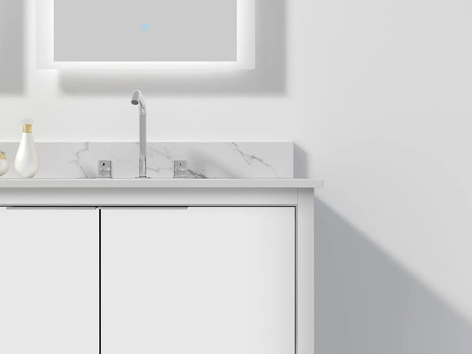 Bagno Italia Grande Free Standing Double Sink Bathroom Vanity - Plumbing Market