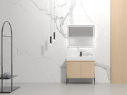 Bagno Italia Miami Free Standing Bathroom Vanity Collection White Countertop - Plumbing Market