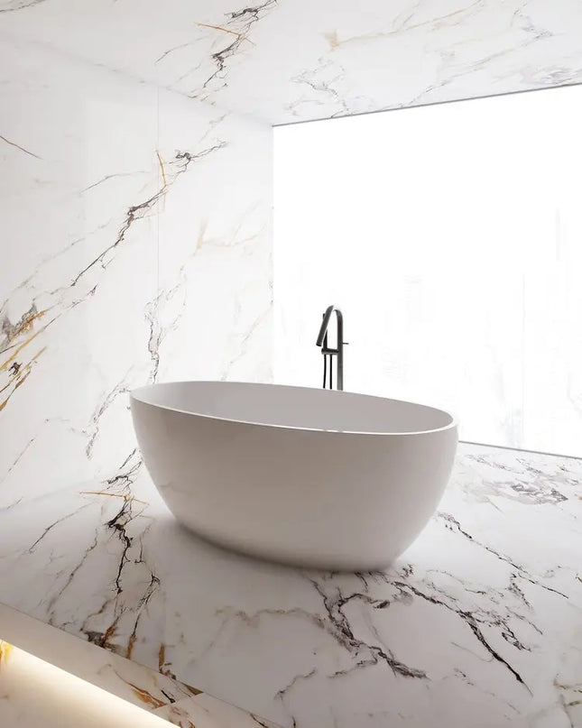 Bagno Italia Sydney 63 Inch One Piece Free Standing Bathtub - Plumbing Market