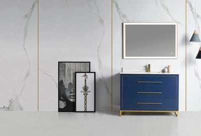 Bagno Italia Windsor Free Standing Bathroom Vanity Quartz Countertop