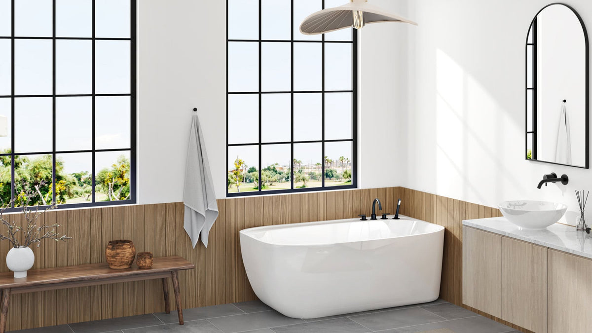 Oceania Banook 58 Freestanding Bathtub 58" x 34" x 22"