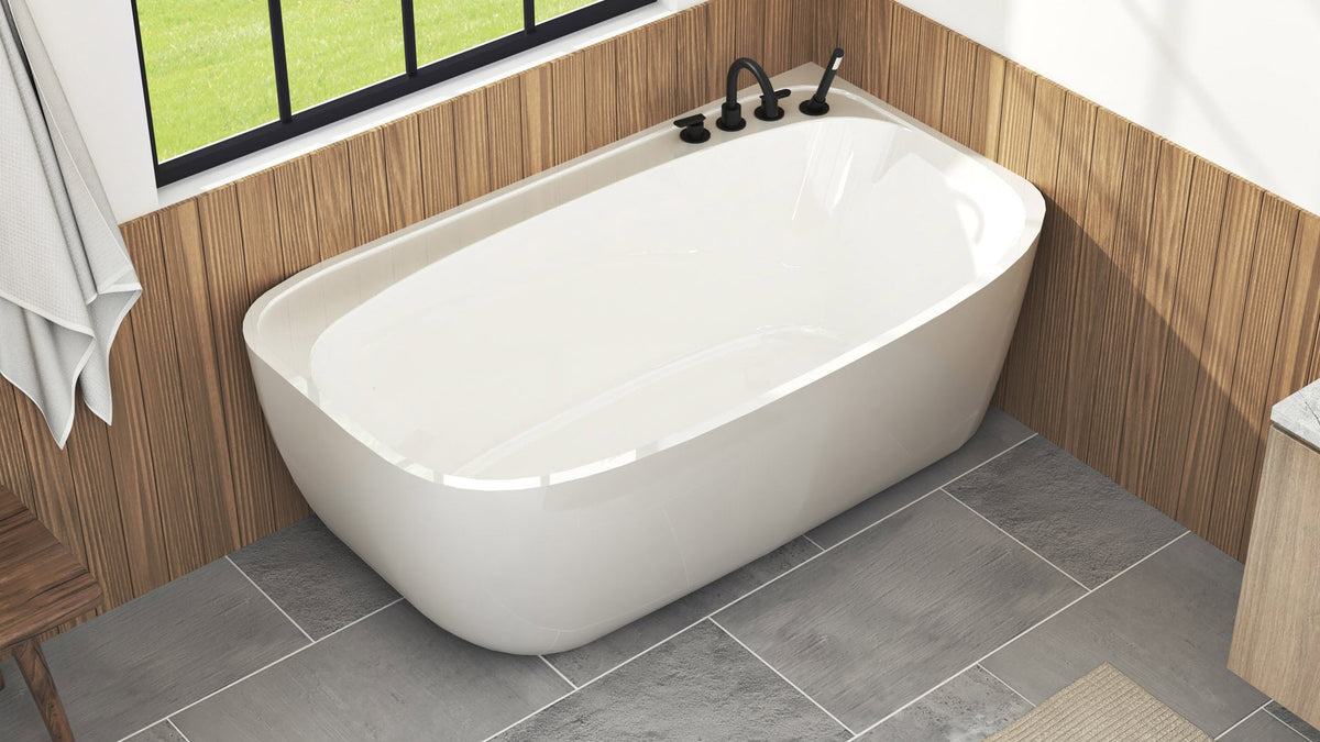 Oceania Banook 58 Freestanding Bathtub 58" x 34" x 22"