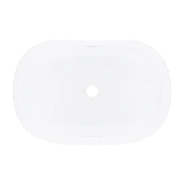 Barcelona 22" x 15" Undermount Oval Lavatory Sink - Plumbing Market