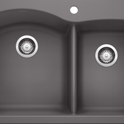 Blanco  DIAMOND 1¾ Silgranit Kitchen Sinks - Plumbing Market