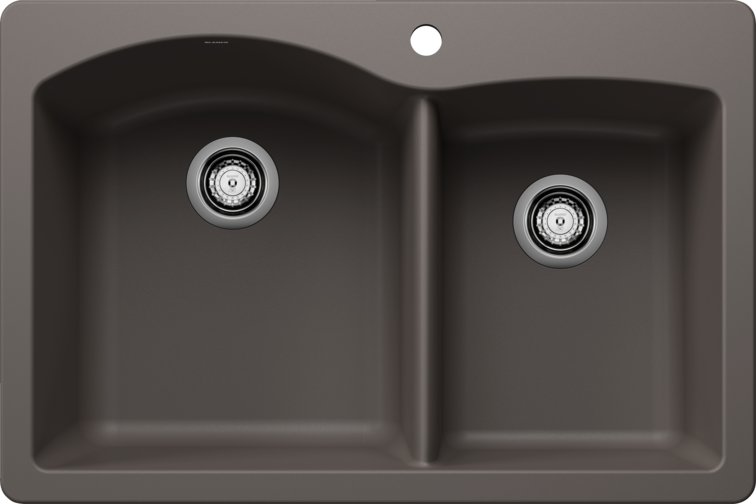Blanco  DIAMOND 1¾ Silgranit Kitchen Sinks - Plumbing Market