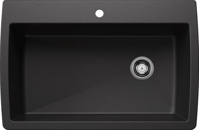 Blanco  DIAMOND Super Single Silgranit Kitchen Sinks - Plumbing Market