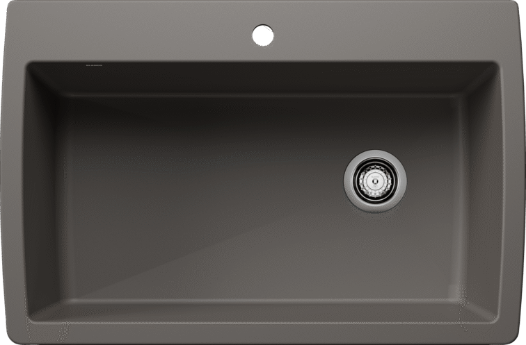 Blanco  DIAMOND Super Single Silgranit Kitchen Sinks - Plumbing Market