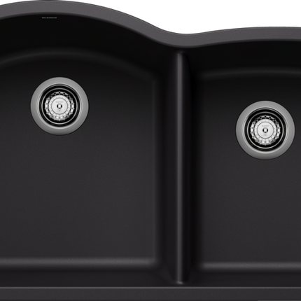 Blanco  DIAMOND U 1¾ Silgranit Kitchen Sinks - Plumbing Market