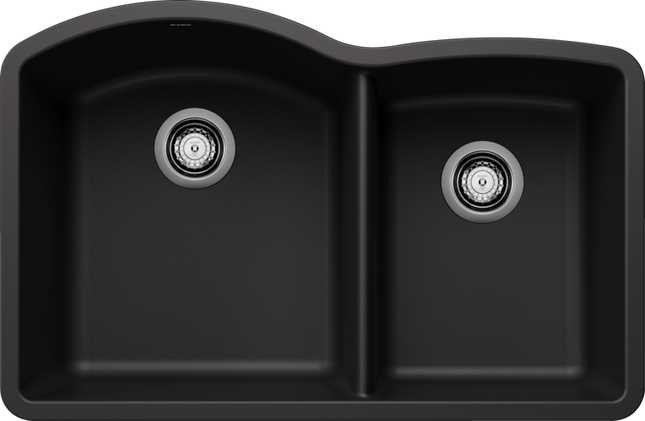 Blanco  DIAMOND U 1¾ Silgranit Kitchen Sinks - Plumbing Market