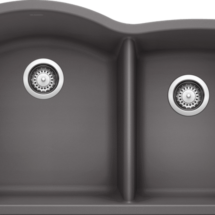 Blanco  DIAMOND U 1¾ Silgranit Kitchen Sinks - Plumbing Market