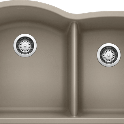 Blanco  DIAMOND U 1¾ Silgranit Kitchen Sinks - Plumbing Market